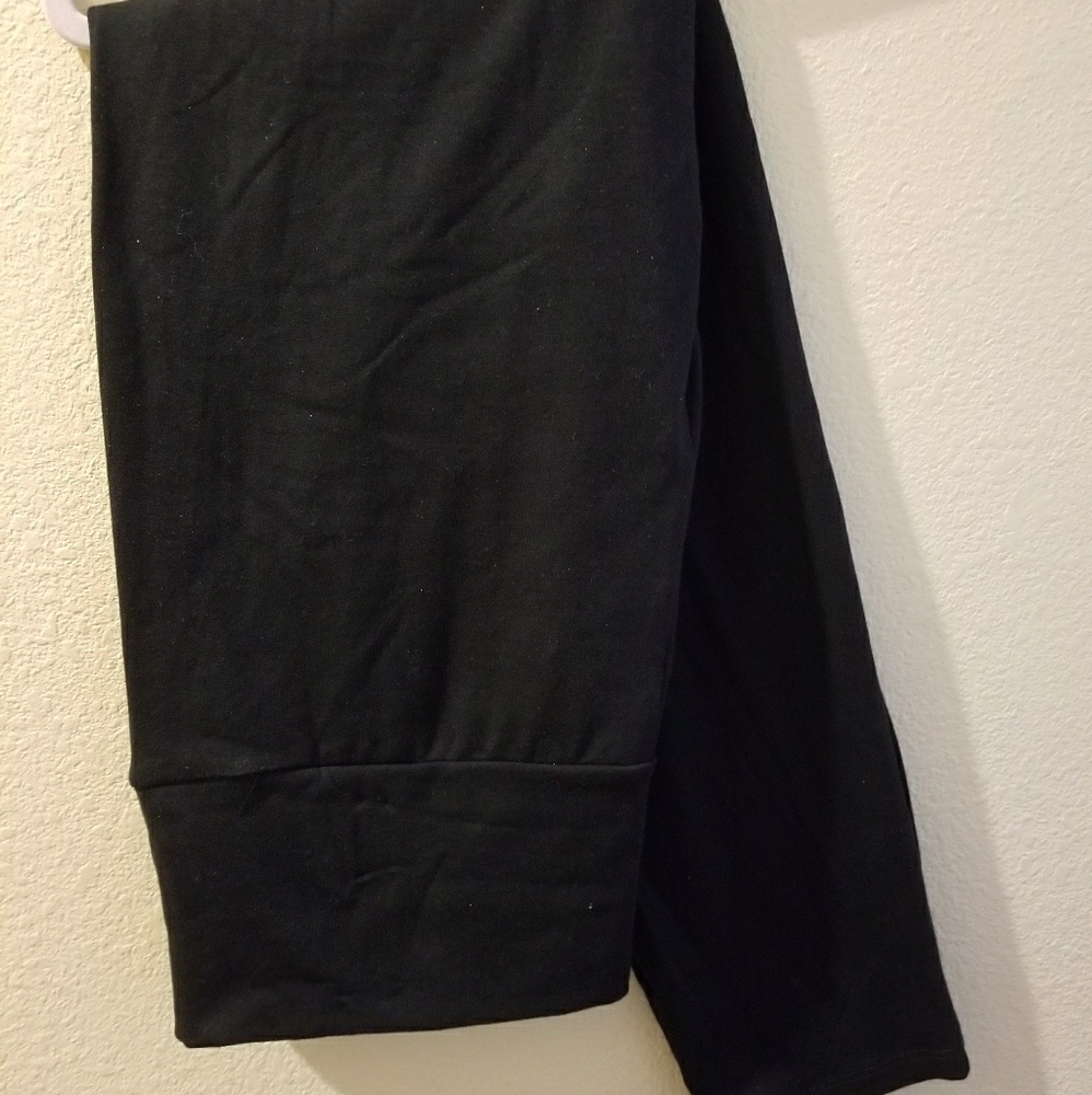 3X Black Leggings